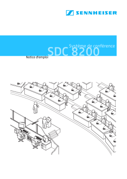 Sennheiser SDC 8200 Manuel utilisateur