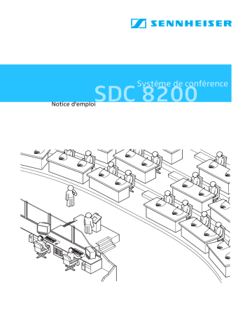 Manuel du propriétaire | Sennheiser SDC 8200 Manuel utilisateur | Fixfr