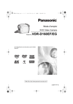 Panasonic VDR D160 EF Mode d'emploi