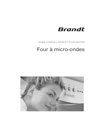 Manuel du propriétaire | Brandt C2690ZF1 Manuel utilisateur | Fixfr