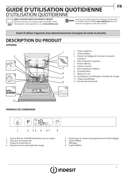 Indesit DIFP 68B1 EU Manuel utilisateur