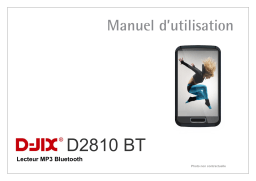 D-JIX D2810 BT Manuel utilisateur