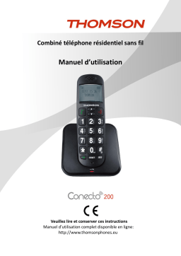 Thomson Conecto 200 Manuel utilisateur