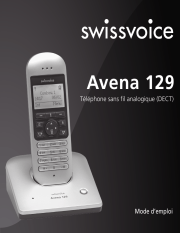 SwissVoice Avena 129 Manuel utilisateur | Fixfr