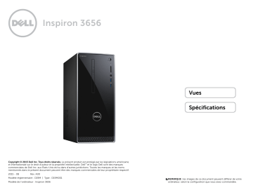 Dell Inspiron 3656 desktop spécification | Fixfr