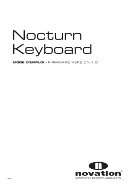 Novation Nocturn 25 Mode d'emploi