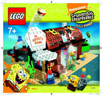 Guide d'installation | Lego 3825 Krusty Krab Manuel utilisateur | Fixfr
