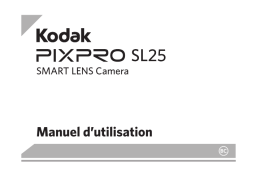 Kodak PixPro SL-25 Manuel utilisateur