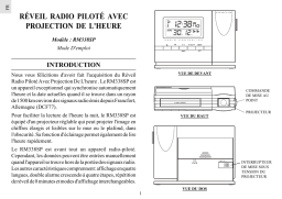 Oregon Scientific RM318P Manuel utilisateur