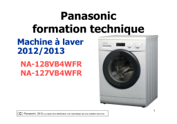 Panasonic NA-127VB4 Manuel utilisateur