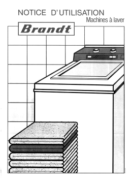 Brandt BX555 Manuel utilisateur