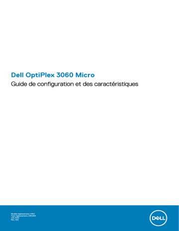 Dell OptiPlex 3060 Manuel utilisateur | Fixfr