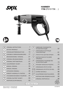 Skil 1758 Manuel utilisateur