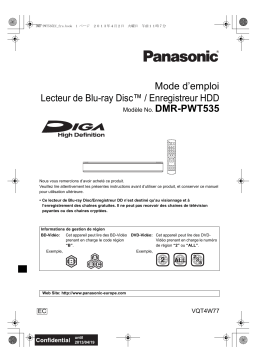 Panasonic DMR-BST765EG Manuel utilisateur