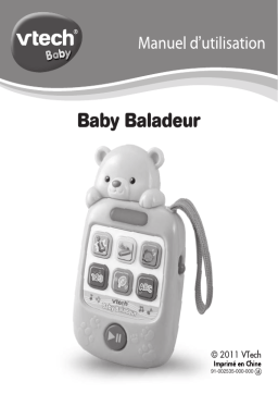 VTech Baby Baladeur Manuel utilisateur