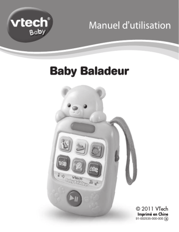 VTech Baby Baladeur Manuel utilisateur | Fixfr