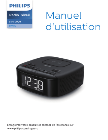 Philips TAR7705/10 Réveil, radioréveil ou réveil lumière / wake-up light Manuel du propriétaire | Fixfr