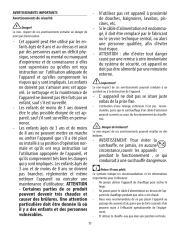 TRRS0715 | DeLonghi TRRS0920 Radiateur électrique Manuel du propriétaire | Fixfr