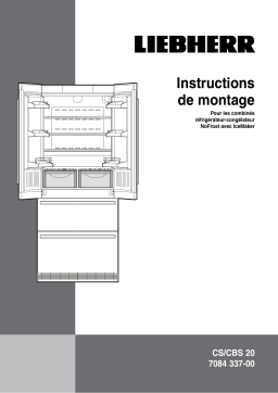 Liebherr CBnes 6256-25 Frigo américain/French Doors Manuel du propriétaire