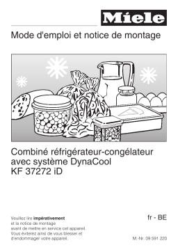 Miele KF 37272 id Réfrigérateur encastrable Manuel du propriétaire