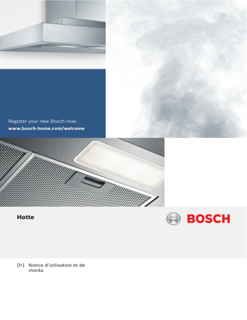 Bosch SERIE 6 DWF97KM60 Hotte Manuel du propriétaire | Fixfr