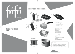 Frifri Expert 1905 DUO FIL Friteuse Manuel du propriétaire