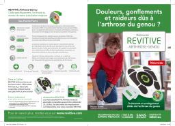 Revitive ARTHROSE KNEE Électrostimulation Manuel du propriétaire
