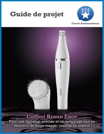 Braun SE810 FACE Brosse nettoyante visage, sauna facial ou appareil antirides Manuel du propriétaire | Fixfr