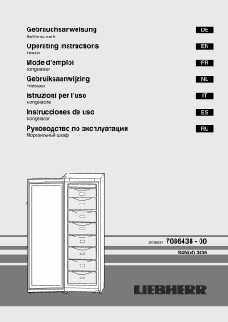 Liebherr SBS 7242 Amerikaanse frigo of French Doors koelkast Manuel du propriétaire