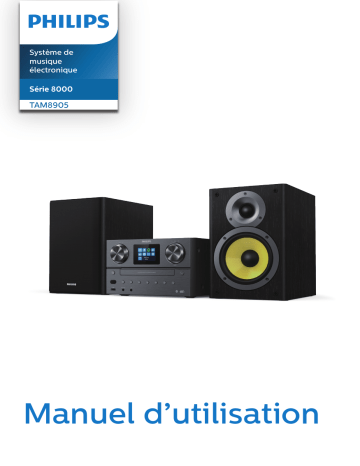 Philips TAM8905/10 Chaîne hi-fi stéréo Manuel du propriétaire | Fixfr