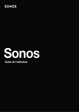 Sonos BEAM BLACK Home cinéma / barre de son Manuel du propriétaire
