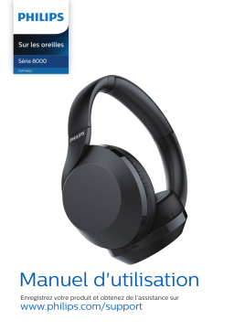 Philips TAPH802BK/00 Casque audio ou écouteurs sans fil / Bluetooth Manuel du propriétaire