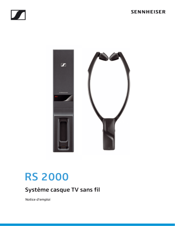 Sennheiser RS 2000 Casque audio ou écouteurs sans fil / Bluetooth Manuel du propriétaire | Fixfr