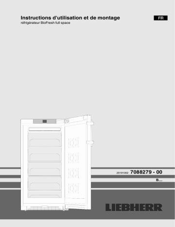 Liebherr B2830-20 Réfrigérateur 1 porte Manuel du propriétaire | Fixfr