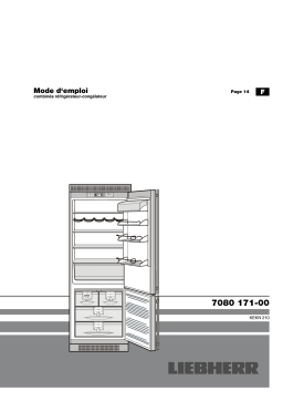 Liebherr CBNbs 4878-20 BLUPERFORMANCE Réfrigérateur Manuel du propriétaire