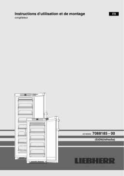 Liebherr GN 2835-20 BLUPERFORMANCE Congélateur armoire Manuel du propriétaire