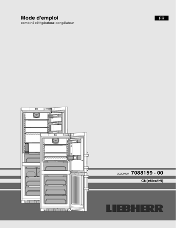 CNbs 4835-20 BLUPERFORMANCE | CNef 4835 BluPerformance | CNef 4845-20 BLUPERFORMANCE | CNef 3735 | CNef 4735 COMFORT | CNef 4335 BluPerformance | CNef 5735 | Liebherr CN 5735 Réfrigérateur Manuel du propriétaire | Fixfr