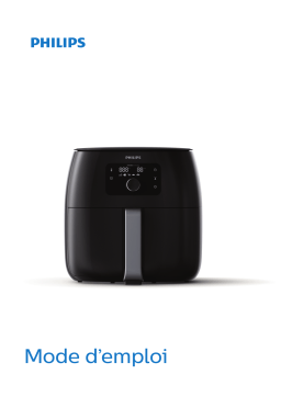 Philips HD9651/90 AIRFRYER XXL Premium Friteuse Manuel du propriétaire