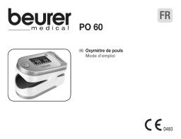 Beurer PO 60 BLUETOOTH PULSE OXIMETER Tensiomètre / Cardiofréquencemètre Manuel du propriétaire