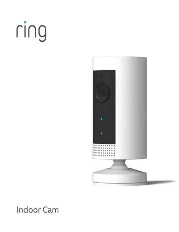 Ring INDOOR CAM WHITE Caméra de surveillance Manuel du propriétaire | Fixfr