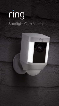 Ring SPOTLIGHT CAM BATTERY BLACK Caméra de surveillance Manuel du propriétaire