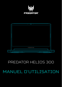 Acer PREDATOR PH315-53-70DH laptop, tablette PC ou hybride / convertible Manuel du propriétaire