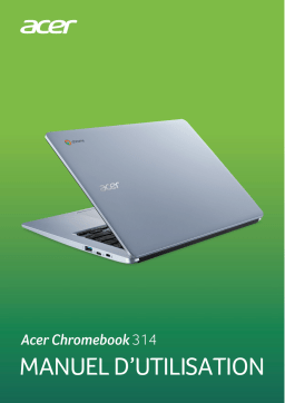 Acer CB314-1HT-C80L Netbook / Chromebook Manuel du propriétaire