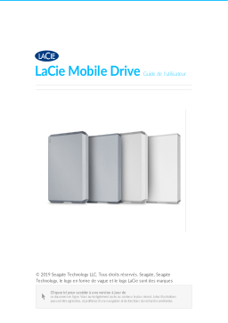 LaCie MOBILE DRIVE USB-C 2TB Disque dur ou SSD externe Manuel du propriétaire