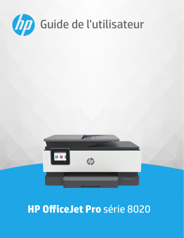 HP OFFICEJET PRO 8025 Imprimante Manuel du propriétaire | Fixfr