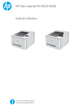 HP LASERJET PRO M255DW Imprimante laser Manuel du propriétaire