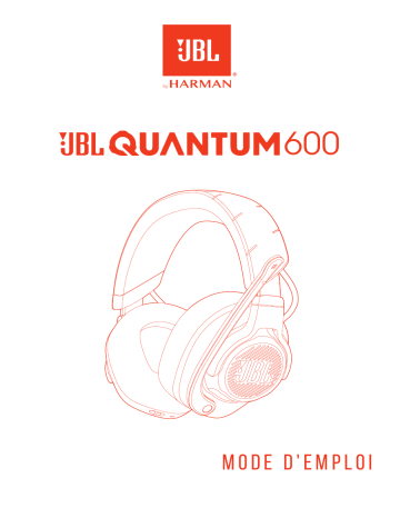 JBL QUANTUM 600 Casque PC / gaming Manuel du propriétaire | Fixfr