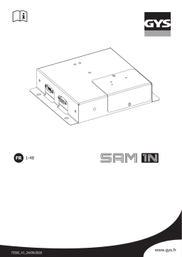 GYS SAM-1N (SMART AUTOMATION MODULE) Manuel du propriétaire