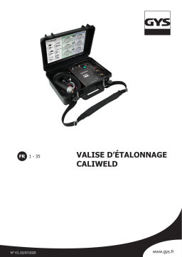 GYS Validation case WPS/WPQR FOR STANDARD EN1090 Manuel du propriétaire