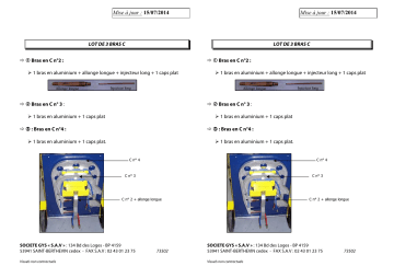 GYS Set of C-Arms (C2 - C3 - C4) Manuel du propriétaire | Fixfr